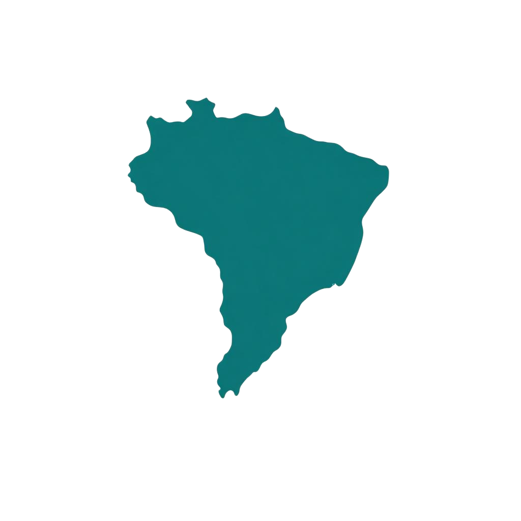 Mapa do Brasil — cobertura por telemedicina